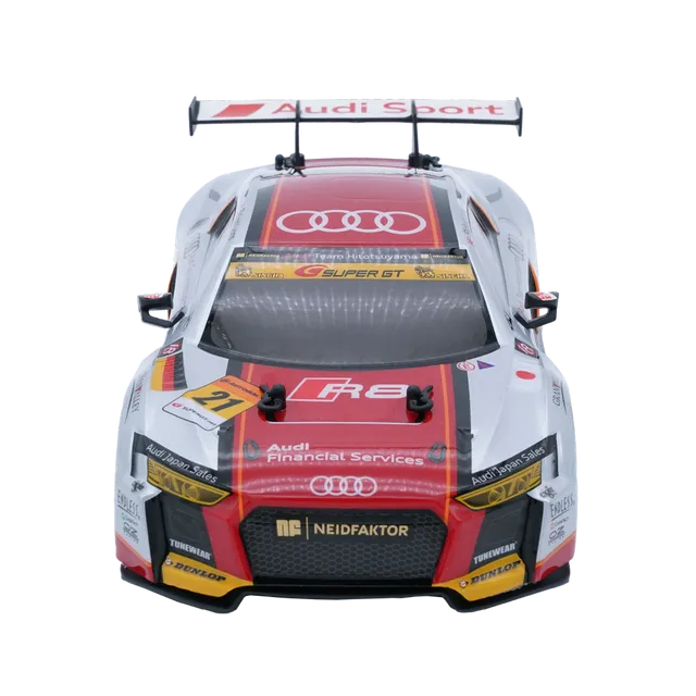 D-power - 1:16 Audi R8 Super GT300 RC Car – 2.4GHz Remote Control, Rechargeable Battery