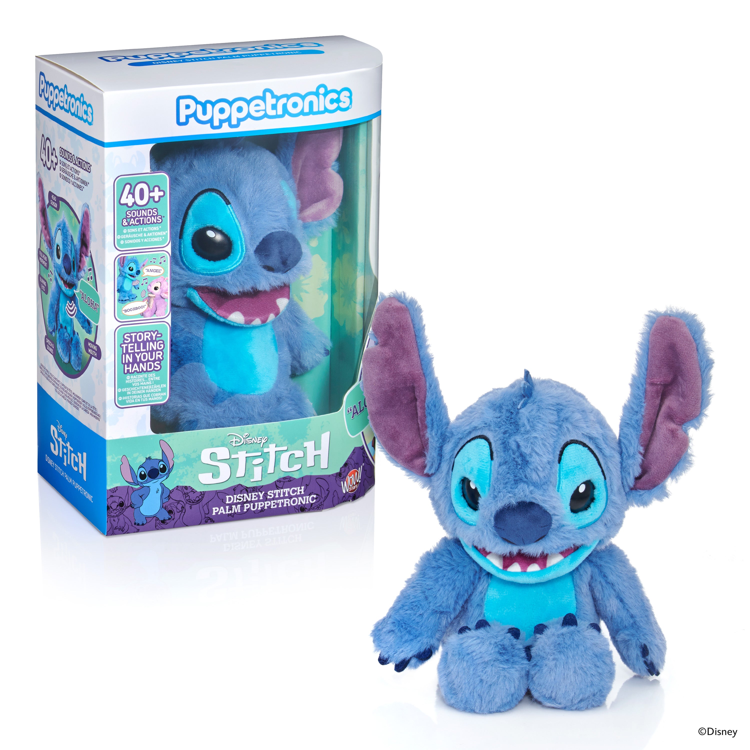 Disney Stitch Realfx Palm Puppet