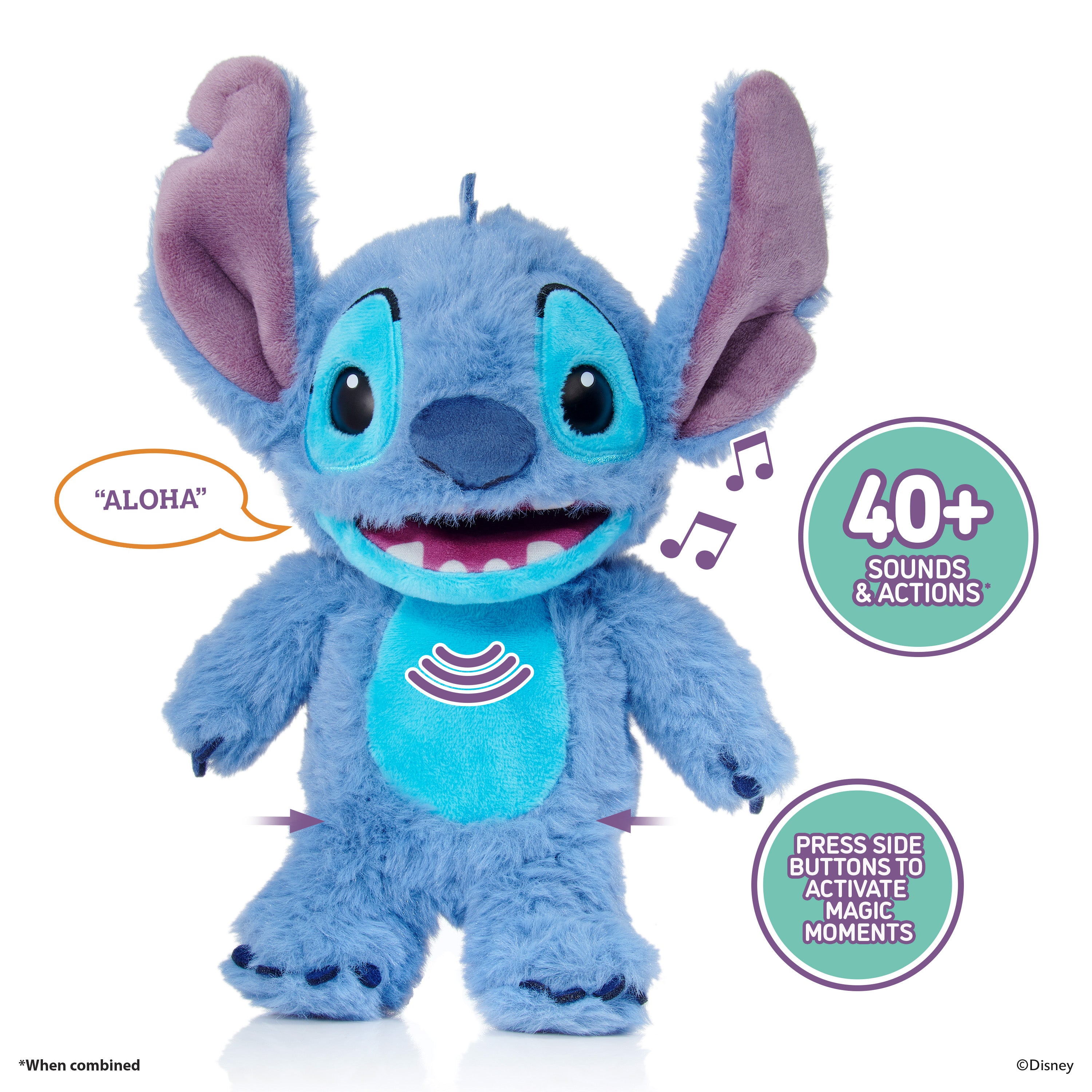 Disney Stitch Realfx Palm Puppet