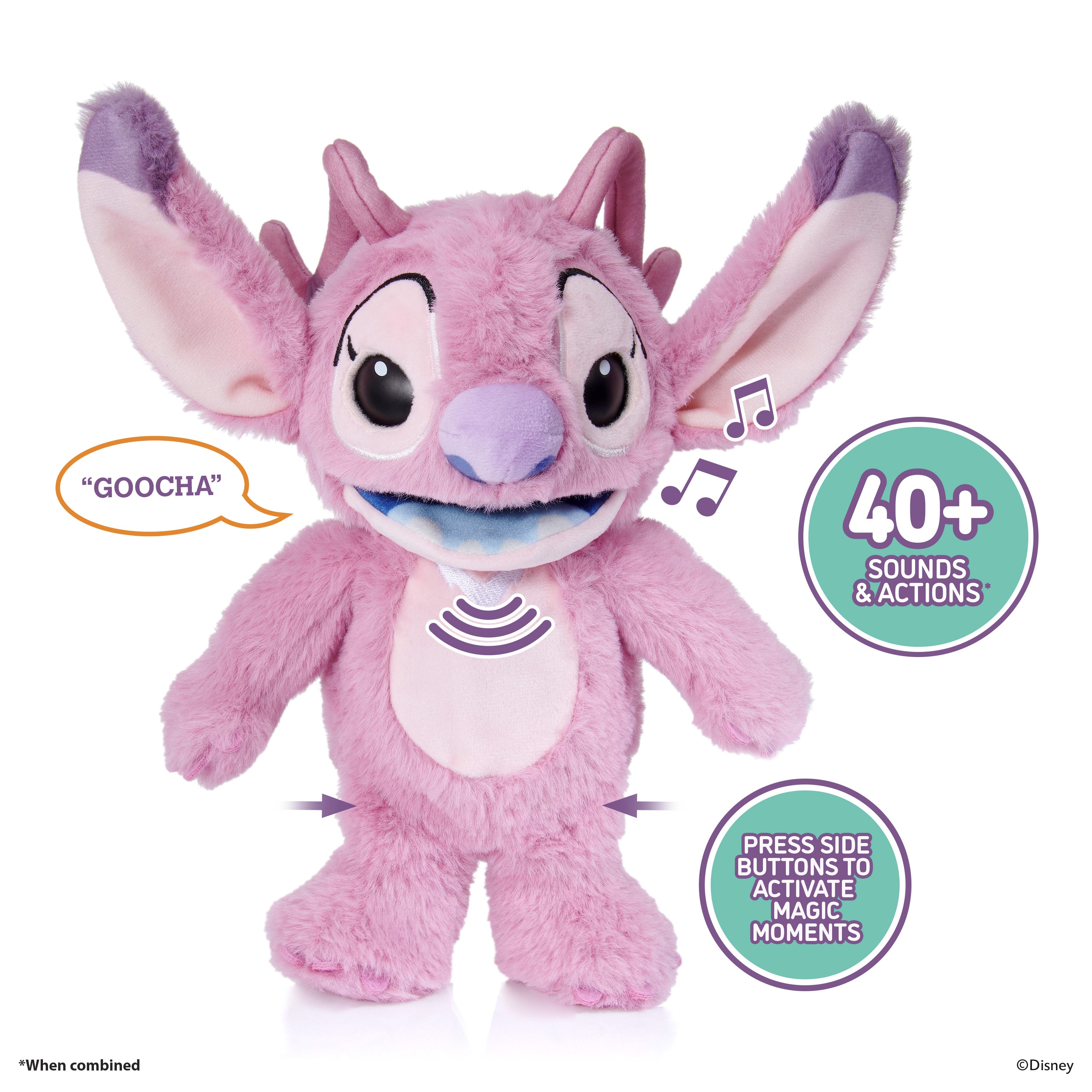 Disney Stitch Realfx Palm Angel Puppet