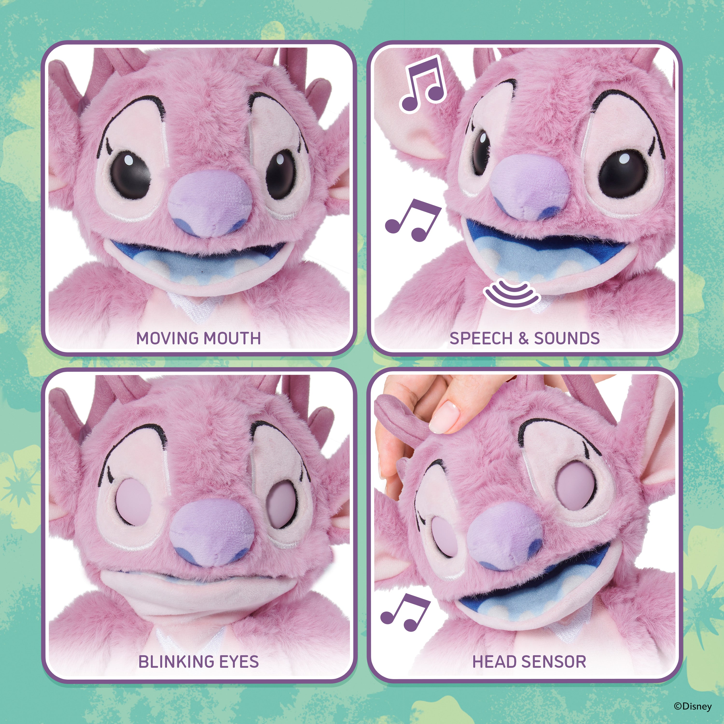Disney Stitch Realfx Palm Angel Puppet