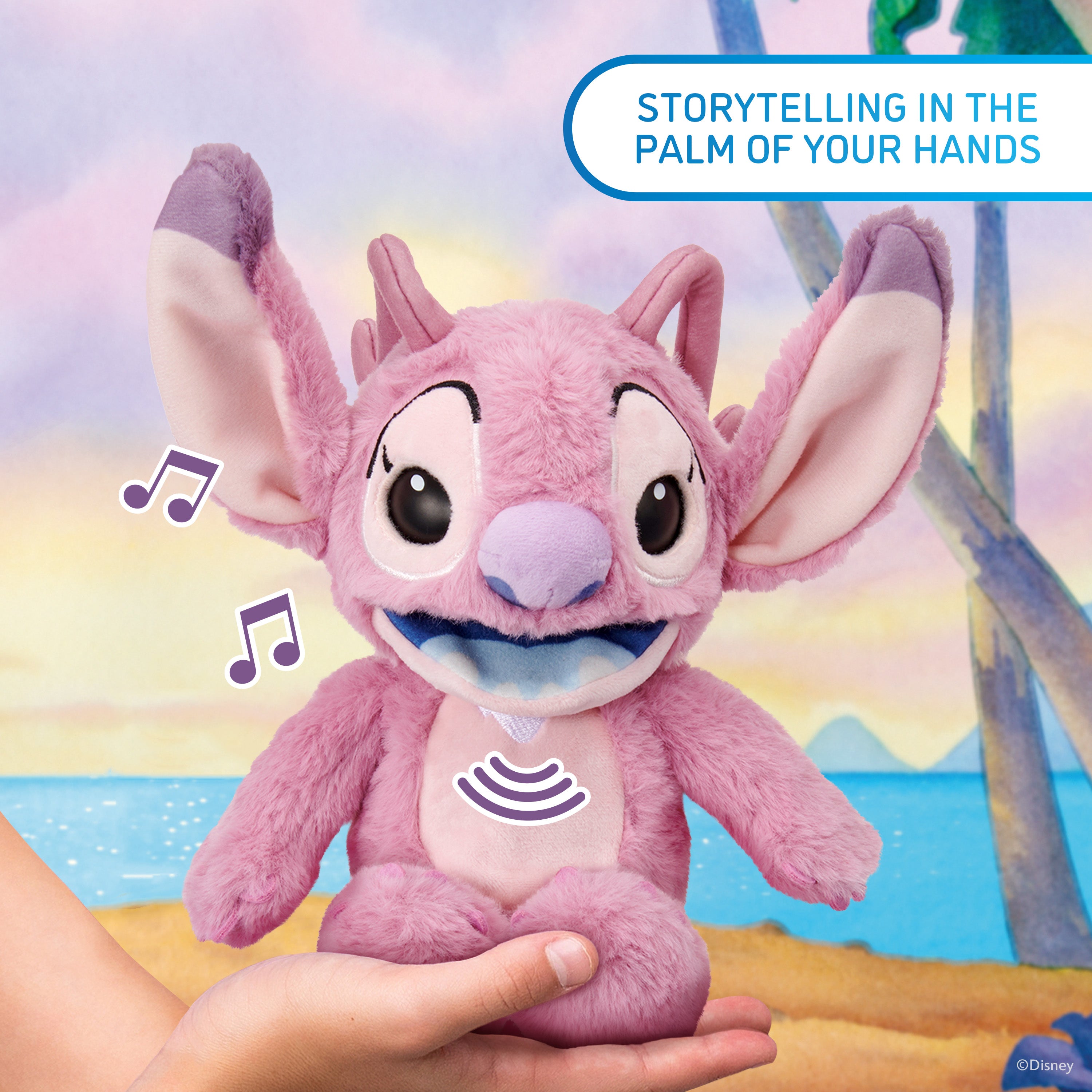 Disney Stitch Realfx Palm Angel Puppet