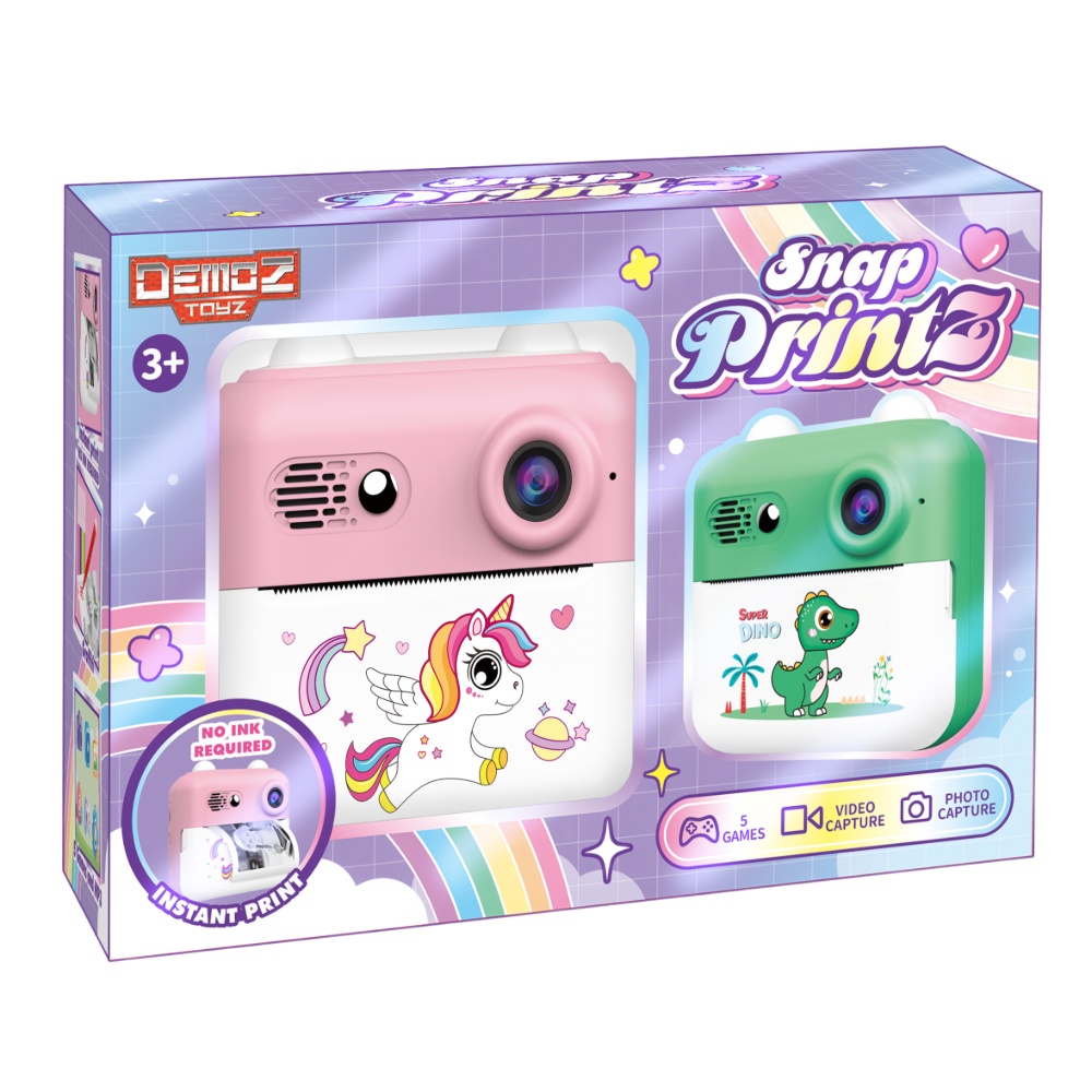 Demoz Snapprintz Bpc Pink Battery Operated