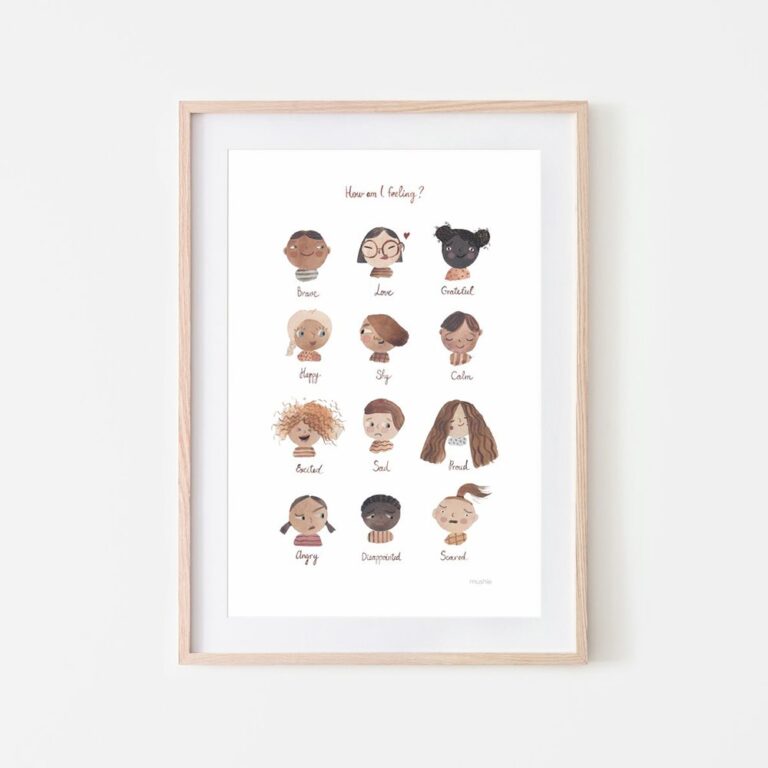 Mushie - Poster Medium Feelings