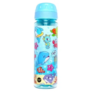 Fringoo – Straw Bottle 650ml – Gaming Faces