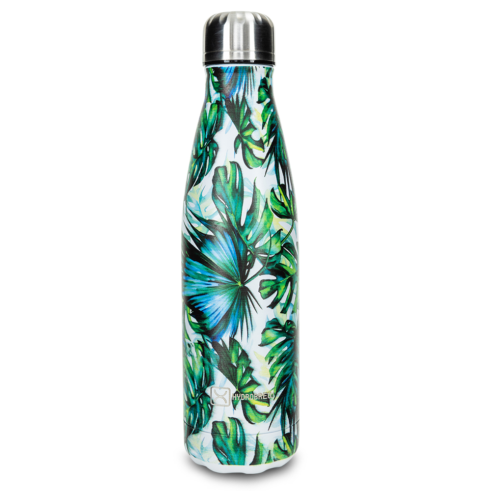 Hydrobrew - Double wall Stainless Steel Water Bottle 500ML  - Palm Grove
