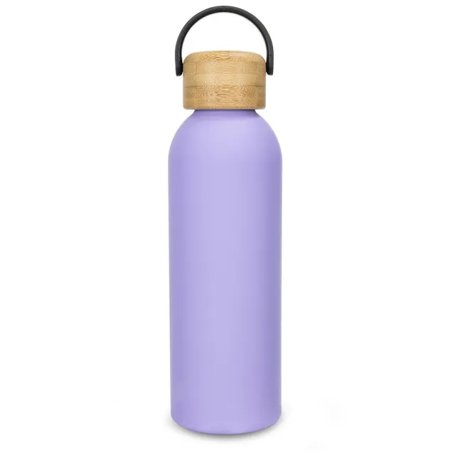 Hydrobrew – 5 Compartment Bento Lunch Box & Stainless Steel Water Bottle – Purple – 500 ml