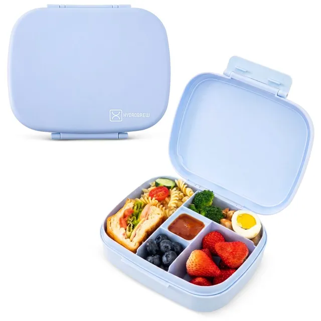 Hydrobrew - Smart Serve Bento Lunch Box 1100ml w/ Sip Switch Stainless Steel Water Bottle 1000ml – Sky Mist