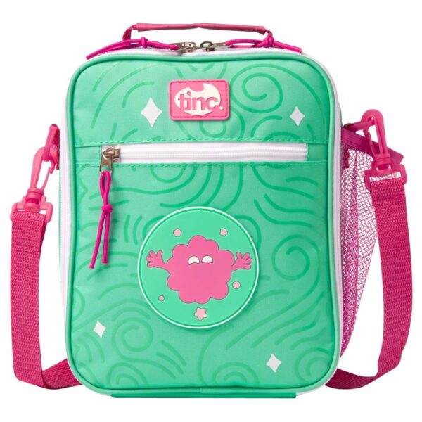 Tinc – Mintee Satchel Lunch Bag – Green/Pink
