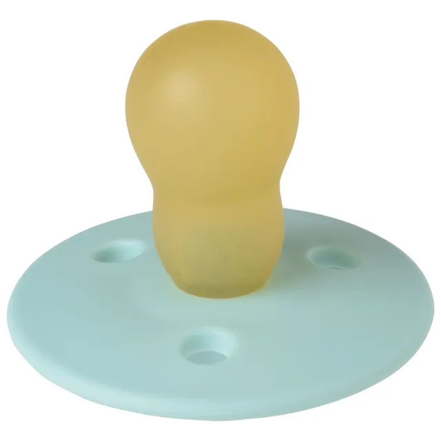 Mininor - Round Pacifier Latex 6M - Cool Mint