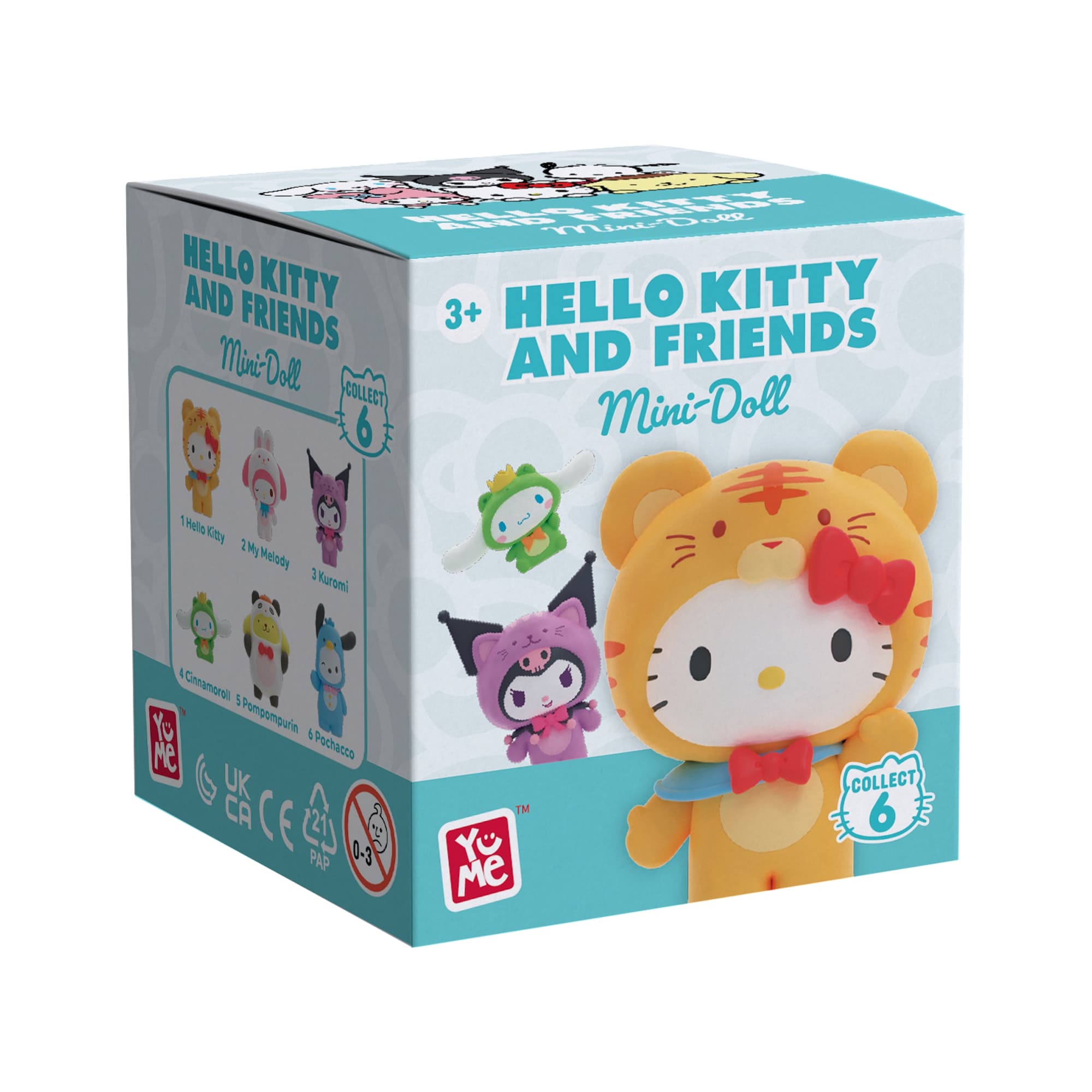 Hello Kitty Doll Mini Forest Friends 5cm