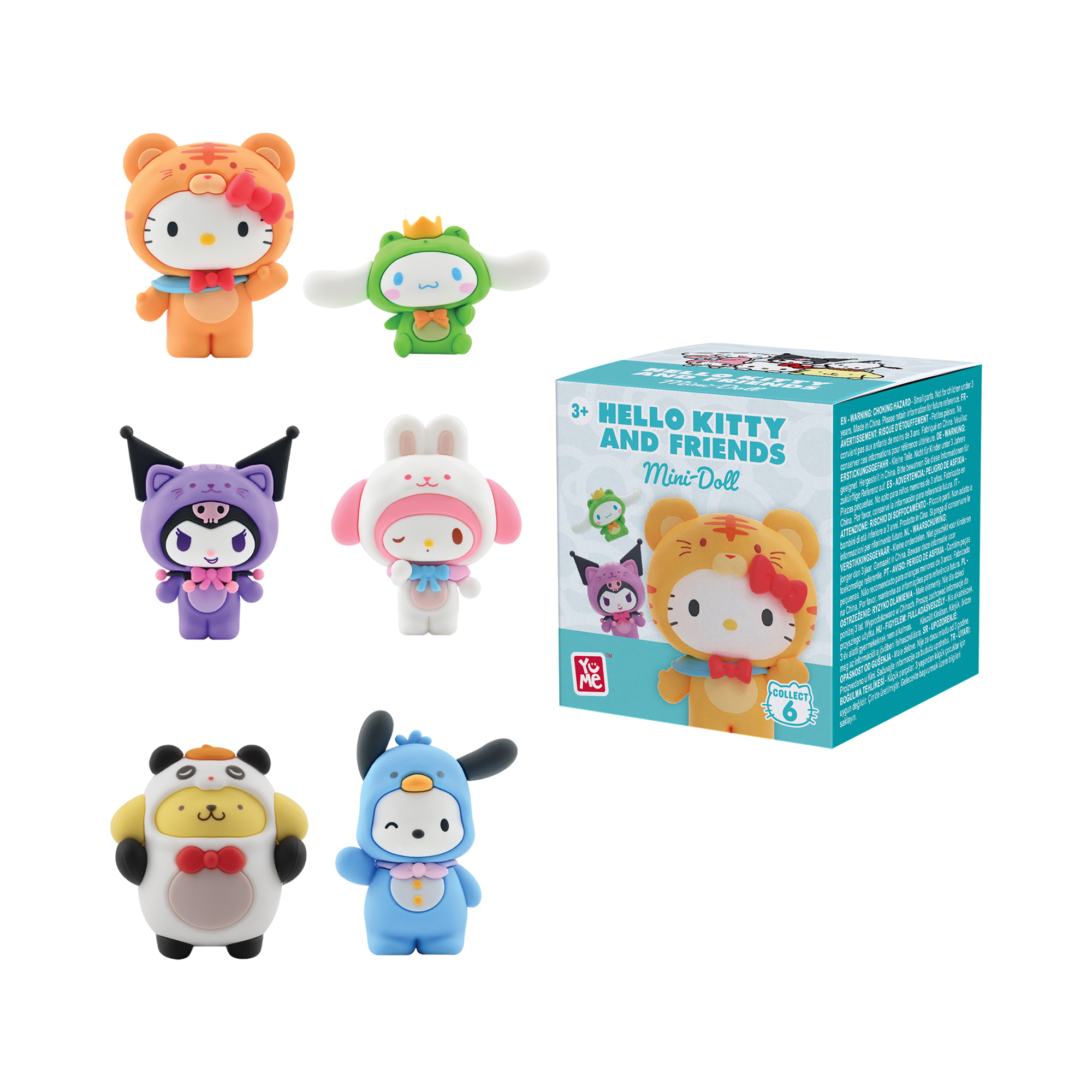 Hello Kitty Doll Mini Forest Friends 5cm