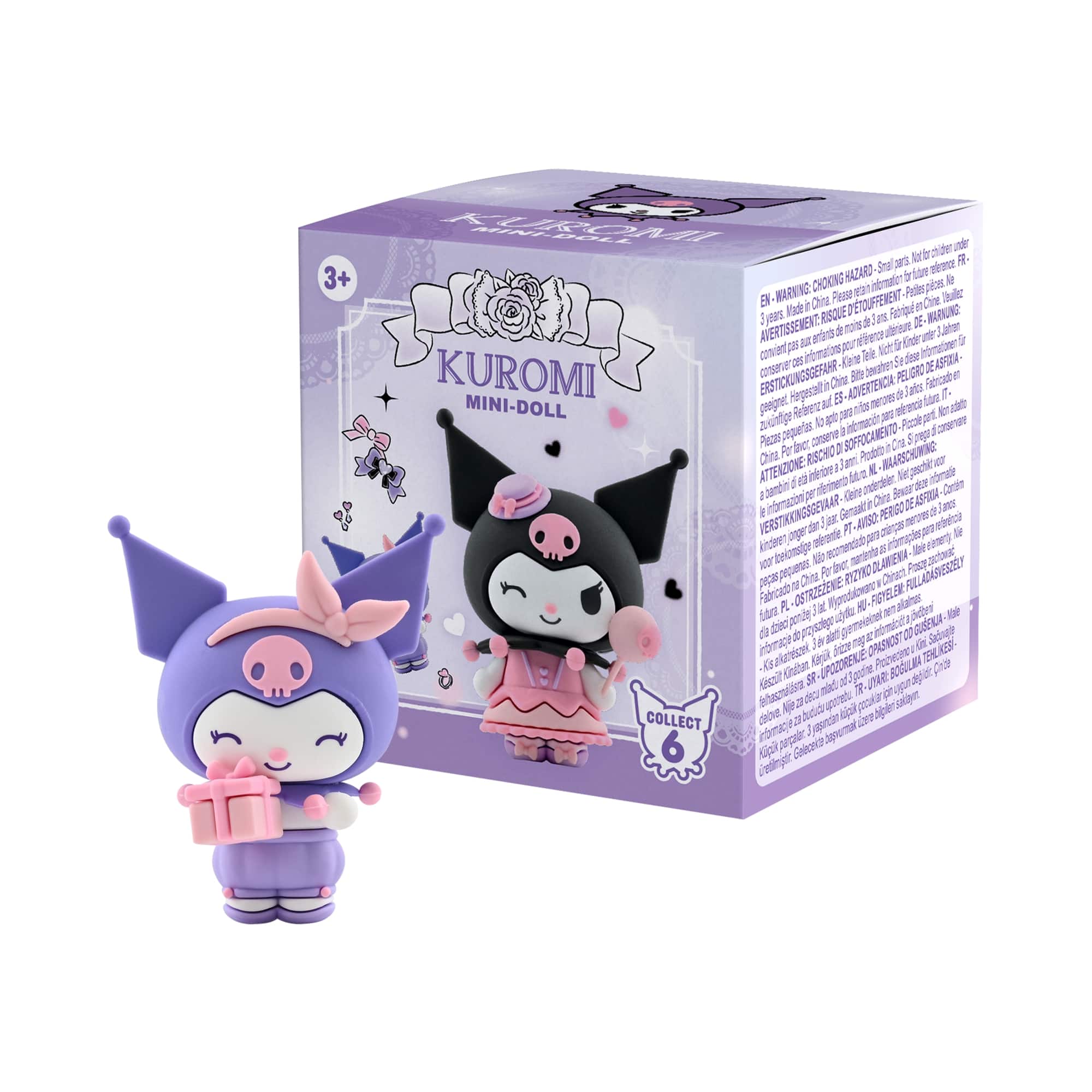 Hello Kitty Doll Mini Kuromi Birthday 5cm