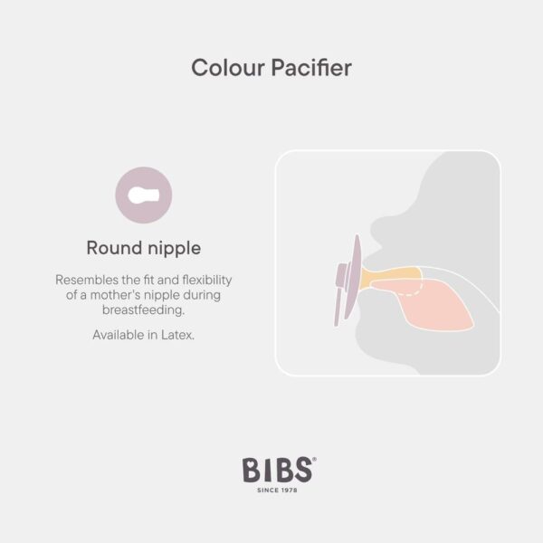 Bibs – Colour 2 Pack Latex S2 – Dark Oak/Blush