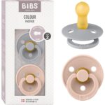 Bibs – Colour 2 Pack Latex S2 – Cloud/Blush