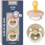 Bibs – Colour 2 Pack Latex S2 – Blush Glow/Vanilla Glow