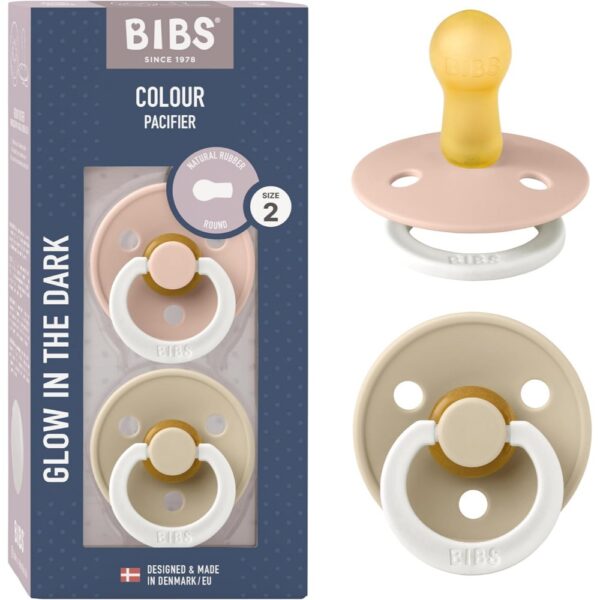 Bibs – Colour 2 Pack Latex S2 – Blush Glow/Vanilla Glow