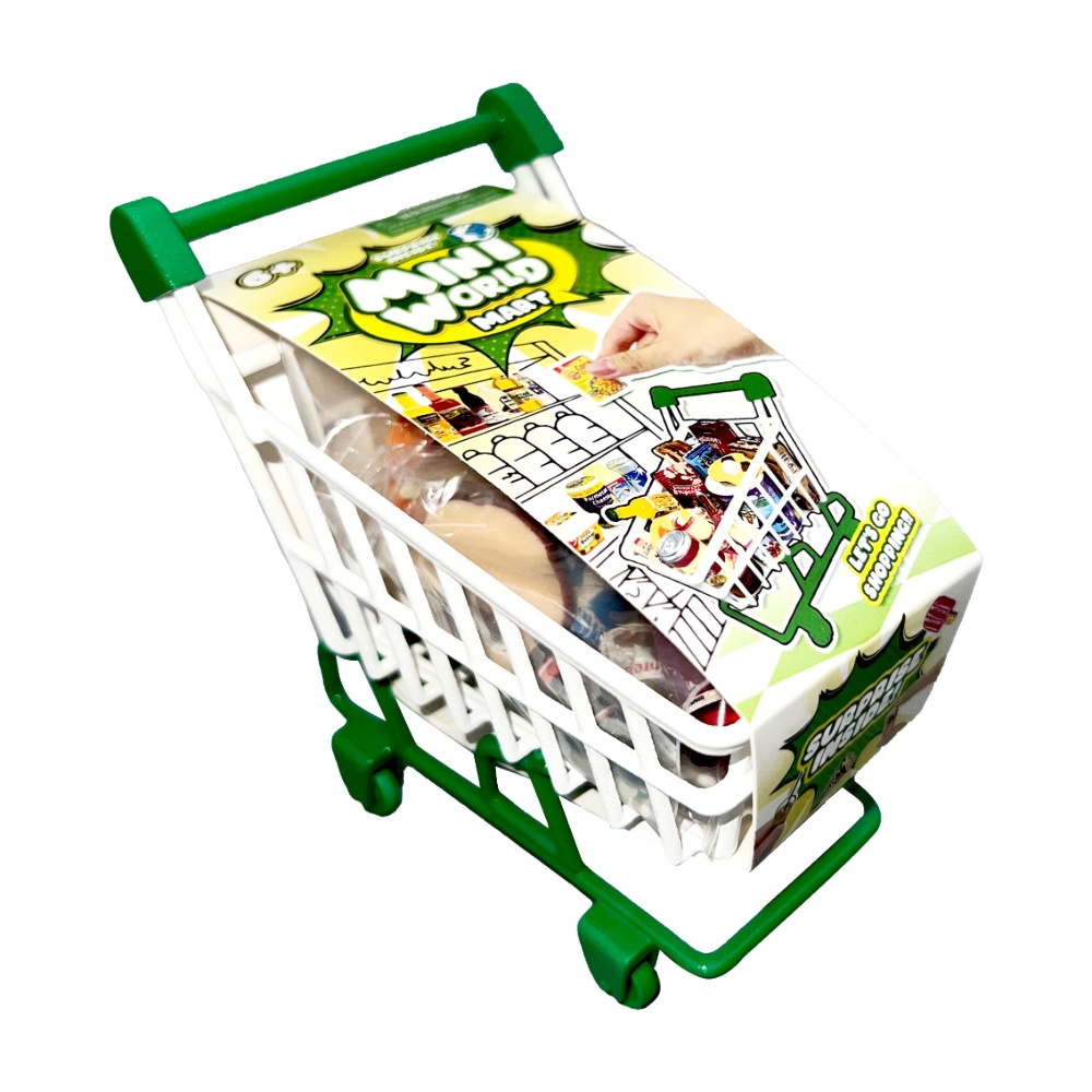Miniworld M.Mart Shop. Cart Assorted 1 Piece