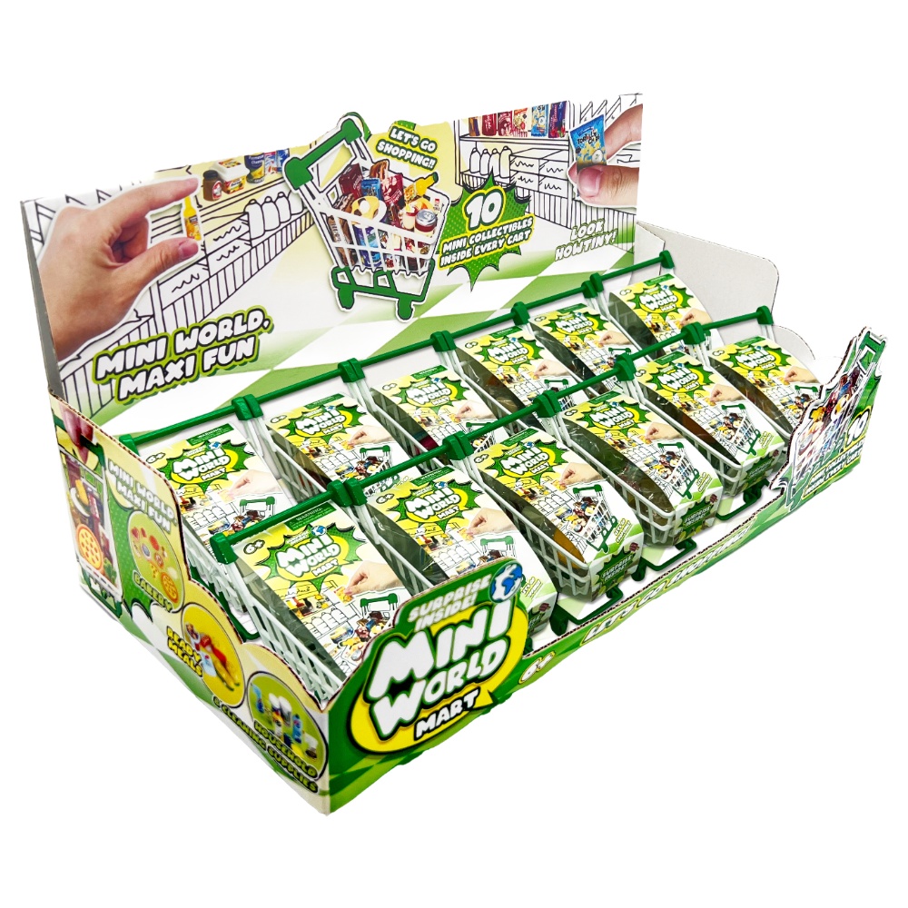 Miniworld M.Mart Shop. Cart Assorted 1 Piece