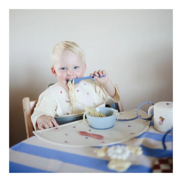 Mushie – Silicone Bowl Powder Blue