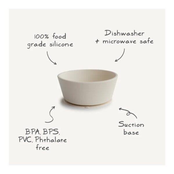 Mushie – Silicone Bowl Dried Thyme
