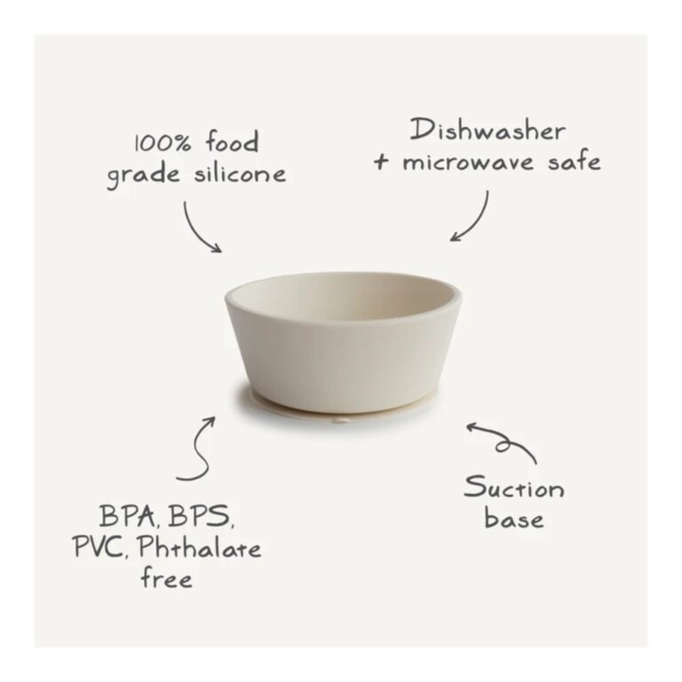 Mushie - Silicone Bowl Dried Thyme