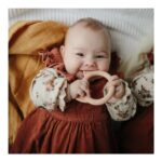 Mushie – Teether Cat Blush
