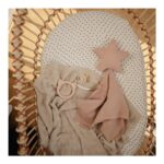 Mushie – Teether Cat Blush