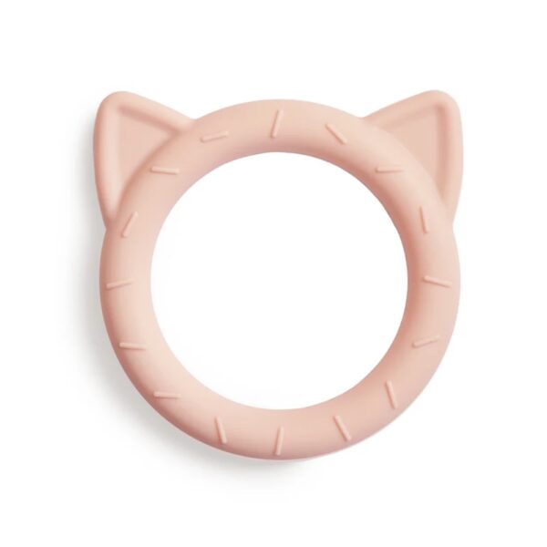 Mushie – Teether Cat Blush