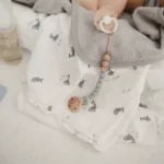 Mushie – Pacifier Clips Eva Dried Thyme