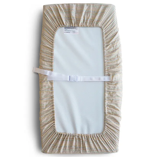 Mushie - Changing Pad Cover Retro Stripes