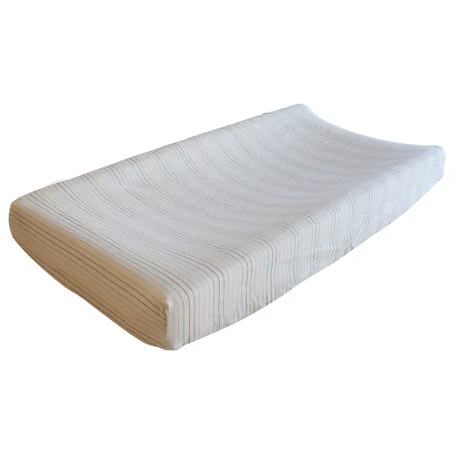 Mushie - Changing Pad Cover Retro Stripes