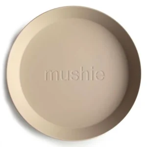 Mushie – Dinner Bowl Round Vanilla