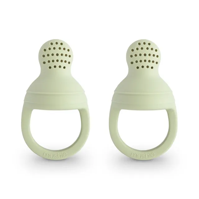 Mushie - Silicone Fresh Food Feeder - Sage