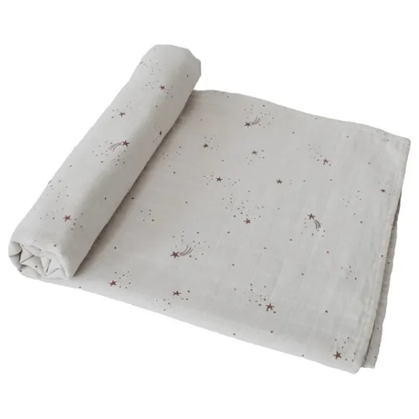 Mushie – Swaddle Falling Stars