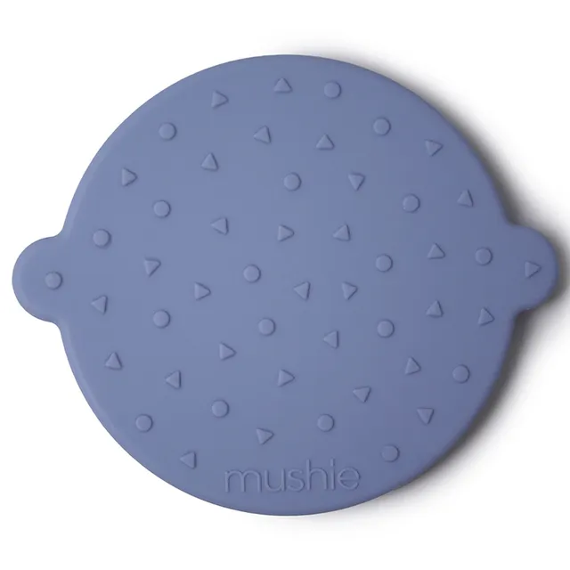 Mushie - Teether Face Blueberry