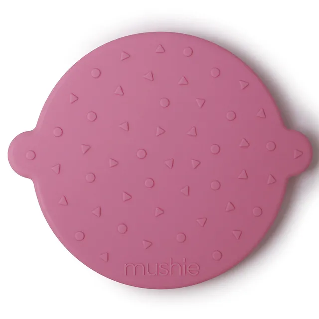 Mushie - Teether Face Bubblegum