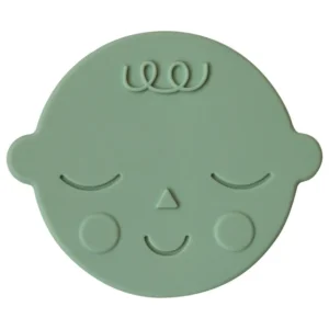 Mushie – Silicone Pearl Teether Bracelets Berry/Marigold/Khaki