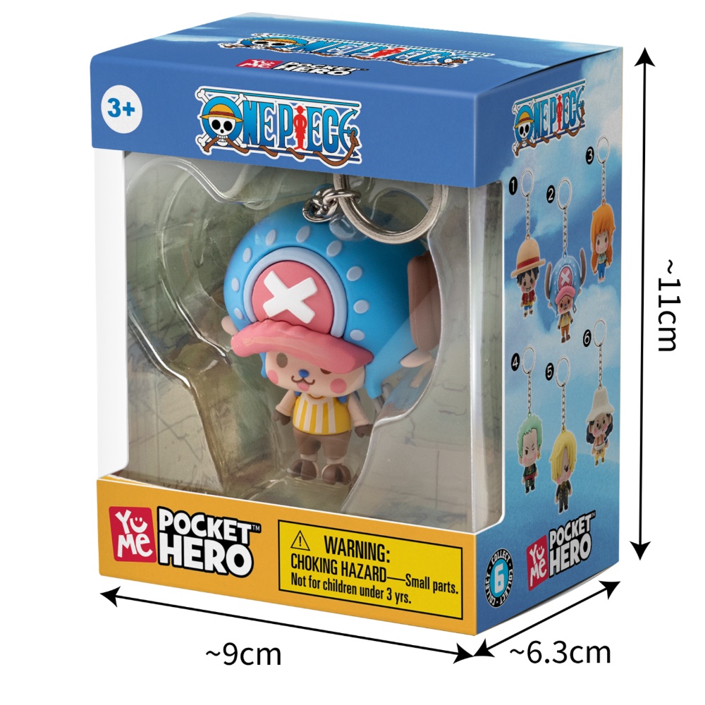 One Piece K.Chain P.Hero S2 Assorted 1 Piece