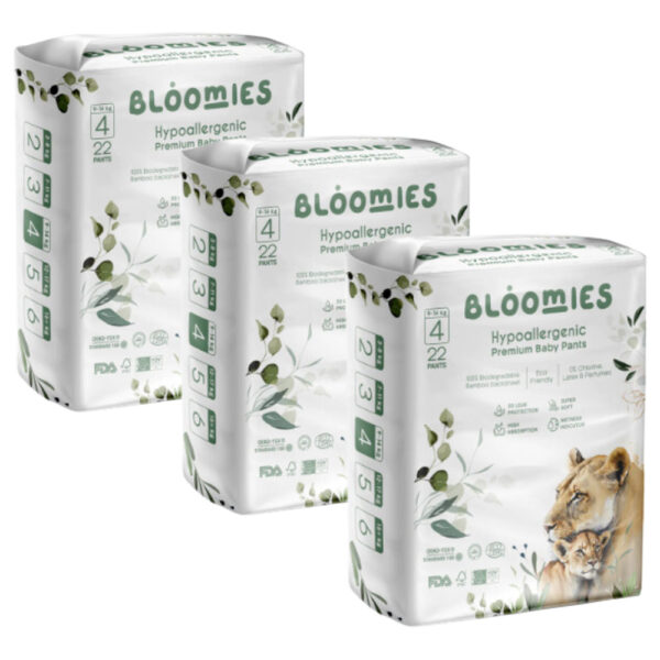 Kit & Kin – Pull Up Diapers Size 4 9-15kg 132pcs Pack Of 6