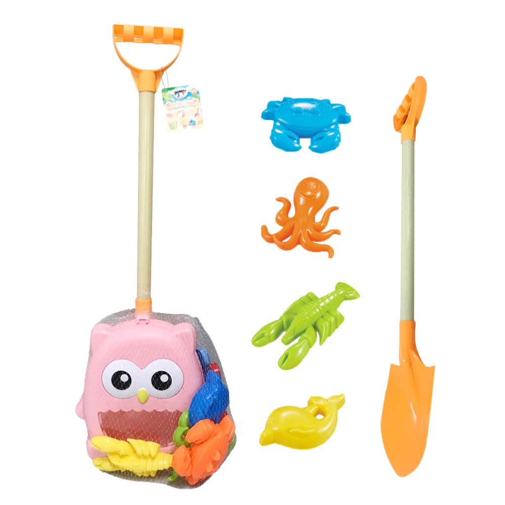 Power Joy Summers Beach Trolley Case 6 Pieces        