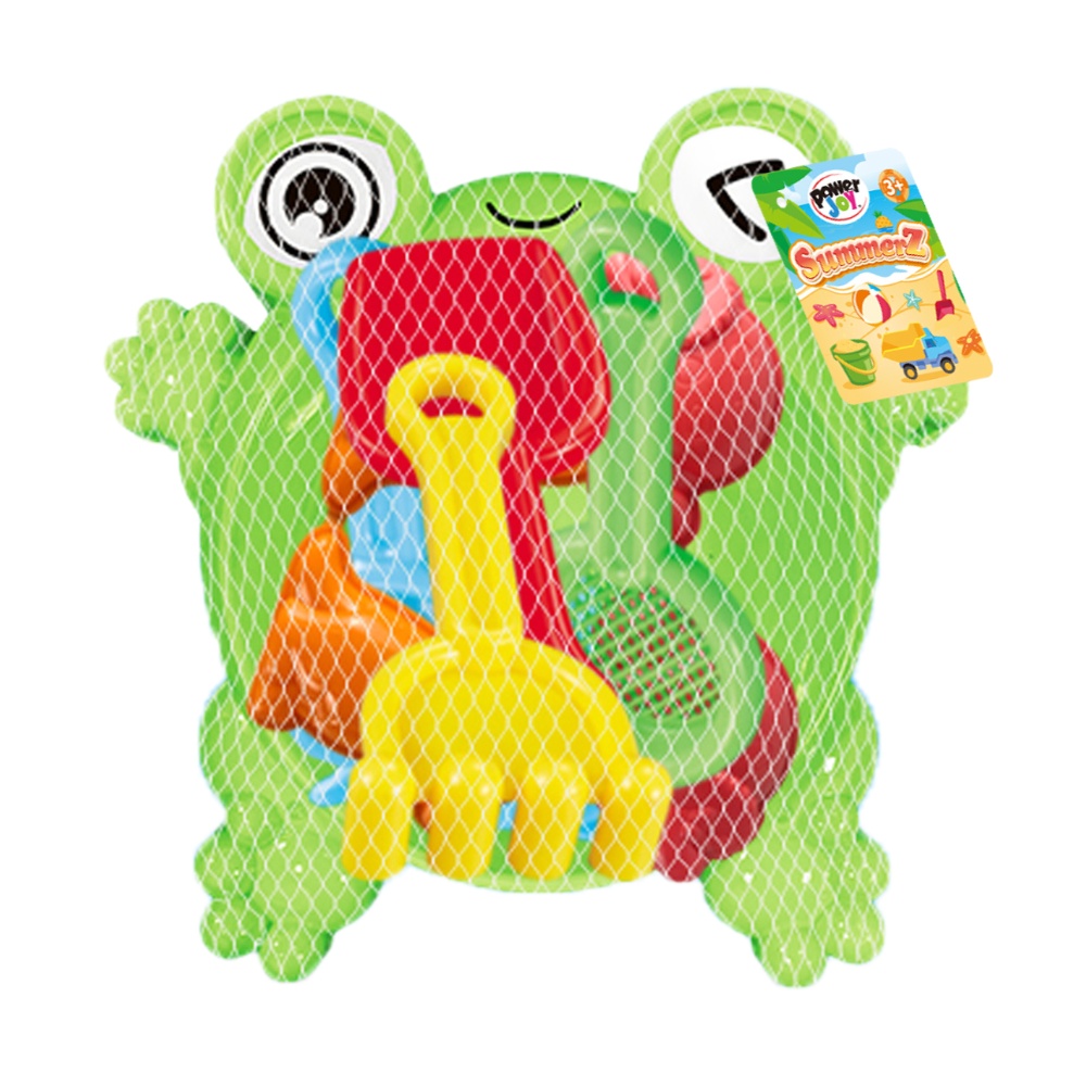 Power Joy Summerz Frog Pack of 7 Pieces, Assorted 1 Pack