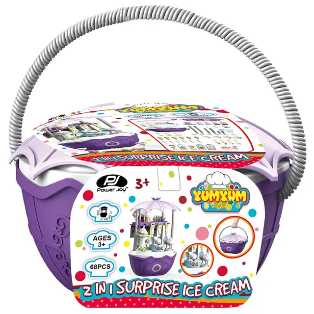 Power Joy - 2-in-1 Yumyum Surprise Ice-cream Playset