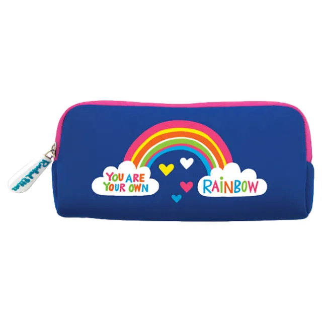 Rachel Ellen Designs - Neoprene Pencil Cases - Dream Big/Rainbows