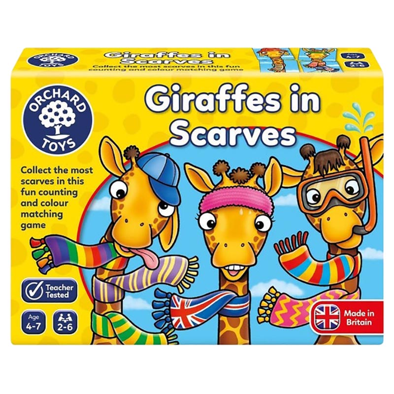 Giraffes In Scarves