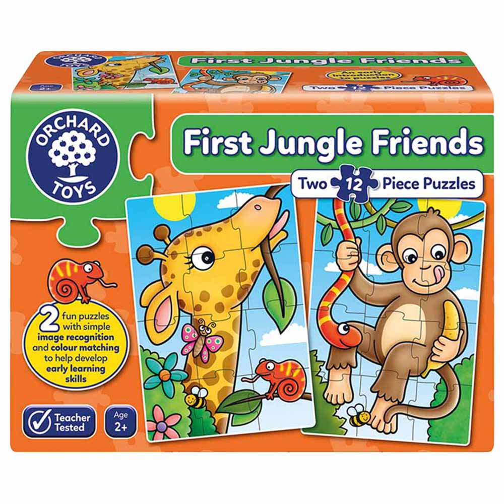 First Jungle Friends Jigsaw Puzzles