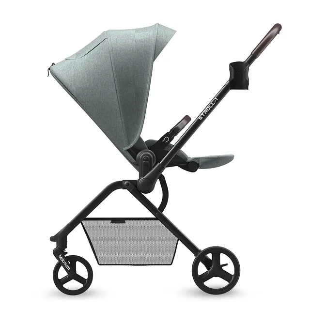Teknum - Stroll- 1 Reversible Travel Stroller - Olive Green