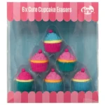 Tinc – Set of 6 cupcake erasers