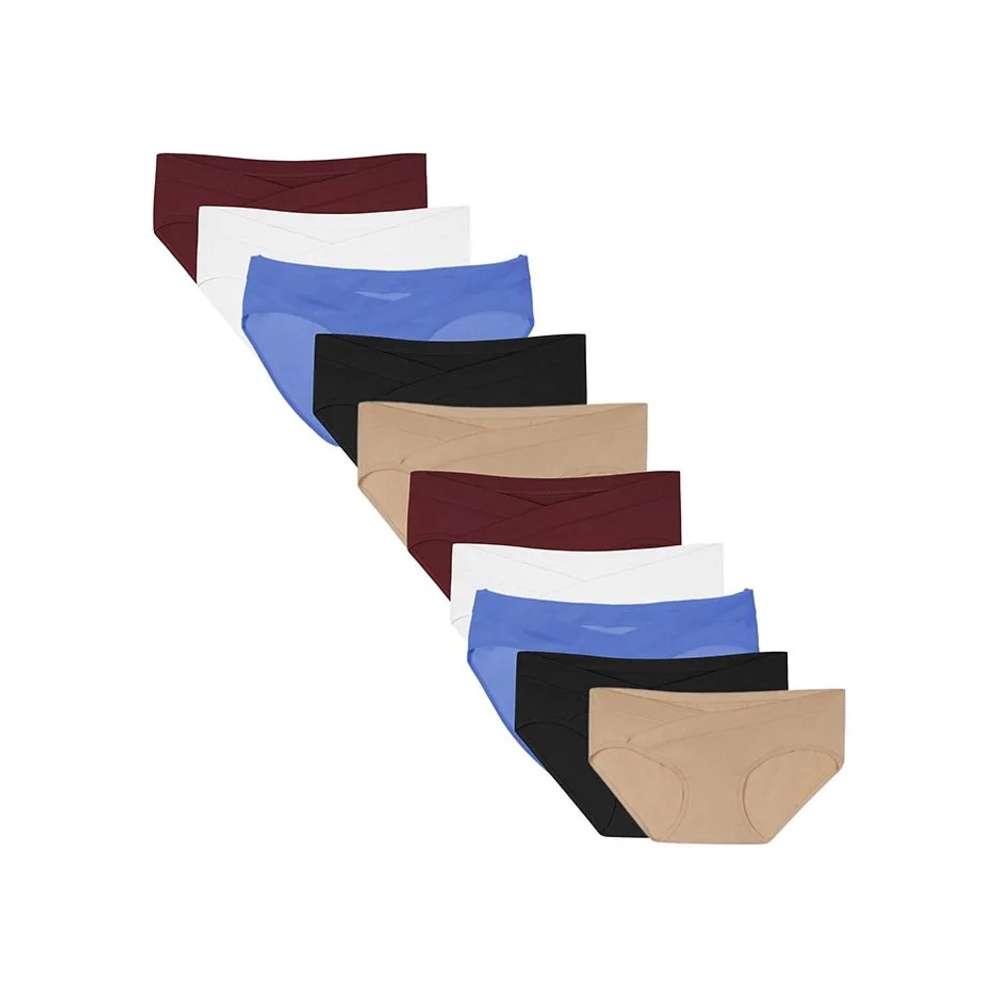 Tummy - 10pc-Set - Low-Waist Maternity Panty - Multicolor_XL-2XL