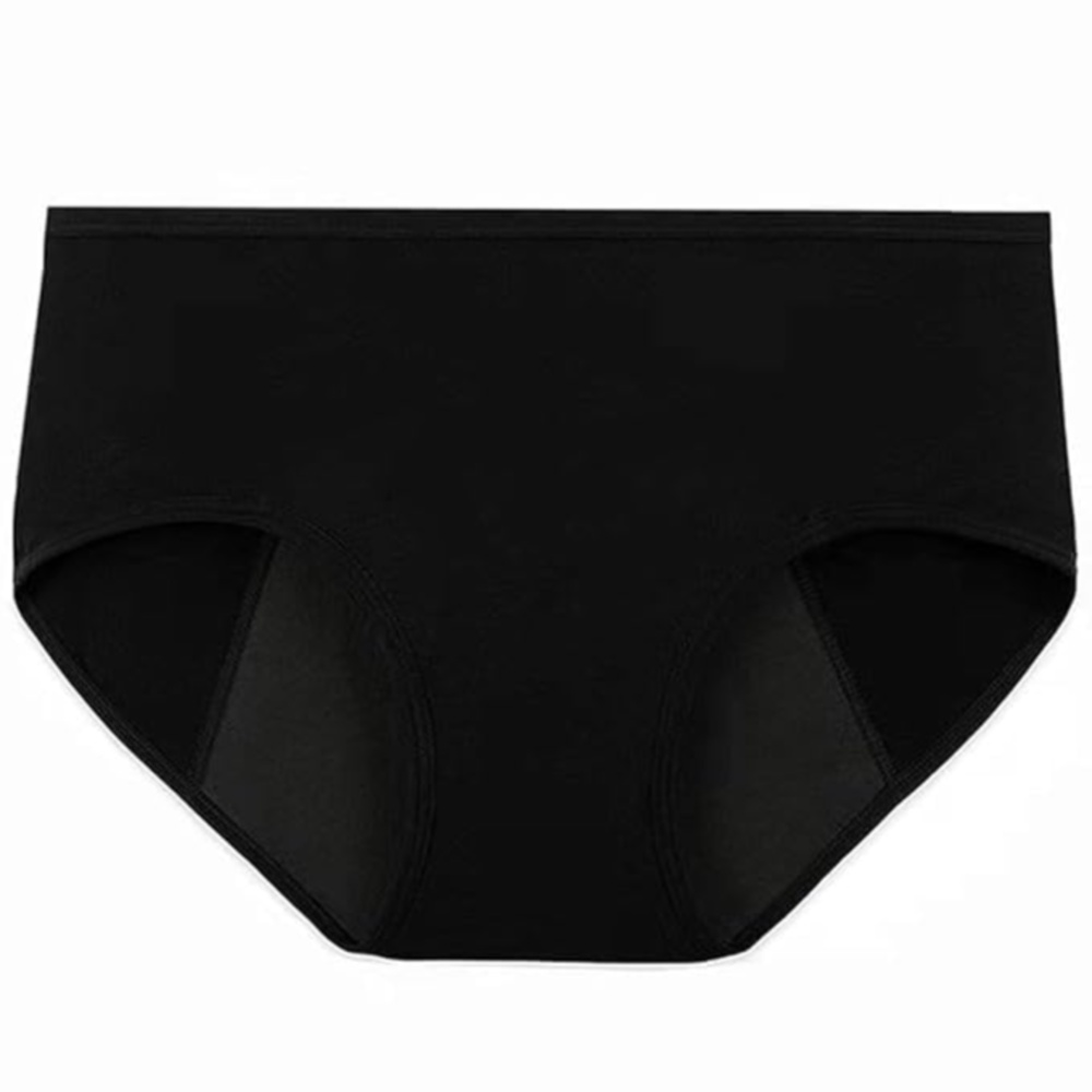 Tummy - Bamboo Cotton Reusable Period Panty - 1 Pc - Black_M